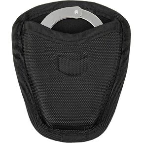 Open Top Handcuff Case, Handcuff Holder for Duty Belt, Nylon Cuff Pouch Law Enforcement Accessories