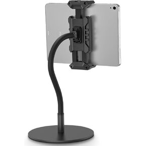 Tablet Stand for Desk, Adjustable Gooseneck Tablet Holder with 360° Rotation for iPad Pro/Air/Mini, Kindle Fire Hd, Galaxy Tabs and All 4.7-13.5" Tablets & Smartphones