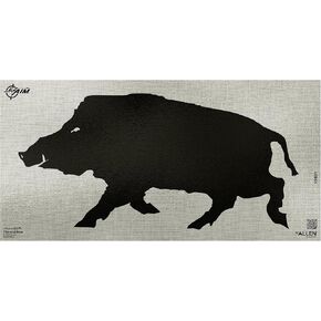 Thermal ID Boar Paper Target, 24" x 12," Gray