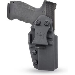 Kydex IWB Black Gun Holster - Inside The Waistband Guns Holsters for Concealed Carry - Reinforced Case Clip for Strong Retention - Kydex Holster HQ for Fast Access - Fits for SAR 9 9mm