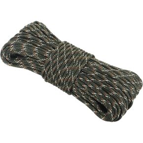 550 Paracord Rope 10ft, 4mm Thin Paracord Nylon Cord 7-Strand Core [for Tent Camping Outdoor Gear] - Black Brown