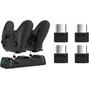 PS5, Switch, Google, Xbox Elite 2 Controller Charger and USB Type C Adapter - Charging Station