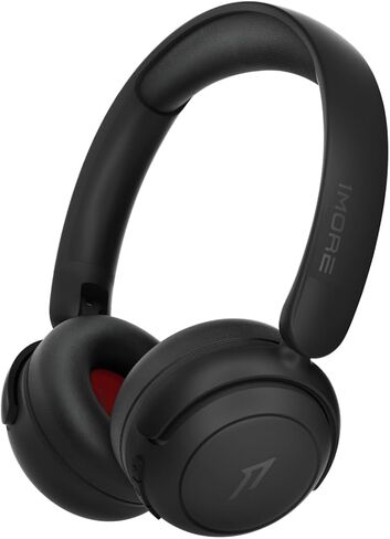 1 Morey Kids Bluetooth Wireless Headphones - HQ20 Sonoflow Mini Over Ear Headones ، حجم آمن ، وقت تشغيل 65 ساعة ، قابلة للطي مريحة ، ميكروفون للاتصال ، Android و iOS متوافق (Pink) in Kuwait