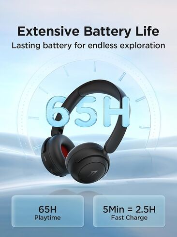 1 Morey Kids Bluetooth Wireless Headphones - HQ20 Sonoflow Mini Over Ear Headones ، حجم آمن ، وقت تشغيل 65 ساعة ، قابلة للطي مريحة ، ميكروفون للاتصال ، Android و iOS متوافق (Pink) in Kuwait