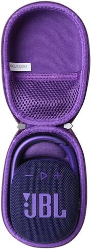 Hard Travel Case for JBL Clip 5- Portable Mini Bluetooth Speaker (Purple) in Saudi Arabia