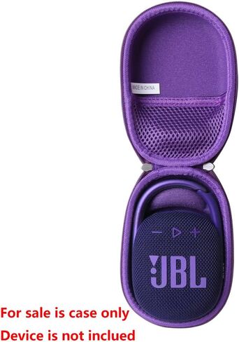 Hard Travel Case for JBL Clip 5- Portable Mini Bluetooth Speaker (Purple) in Saudi Arabia