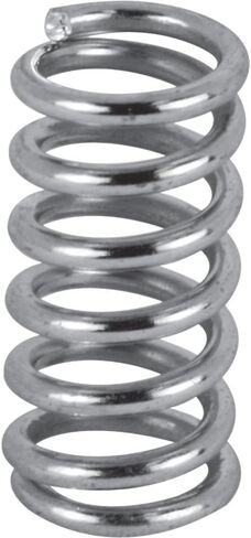 Prime-Line SP 9714 Compression Spring, Spring Steel Construction, Nickel-Plated Finish, 0.011 GA x 5/32 In. x 1 In. (6 Pack) in Saudi Arabia