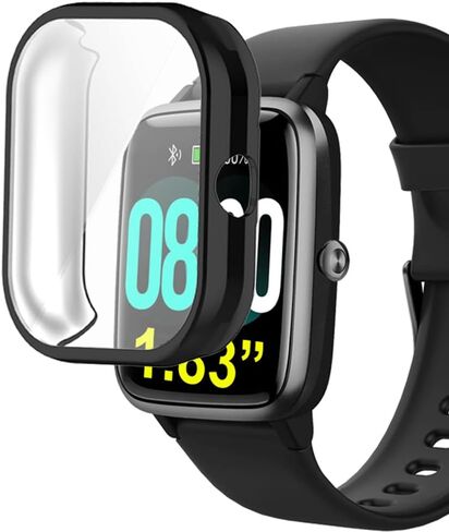 حالات مشاهدة متوافقة مع GRV FC1 1.83 "Smart Watch ، TPU Case مع واقي الشاشة ، حماية جسم وشاشة in Kuwait