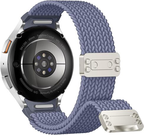 Charlam One Click No Gap Braided Bands متوافقة مع Samsung Galaxy Watch 7 Band 6 5 4 Fe 40mm 44mm ، شاهد 6/4 Classic/5 Pro in Kuwait