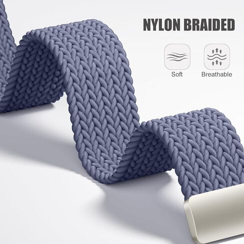 Charlam One Click No Gap Braided Bands متوافقة مع Samsung Galaxy Watch 7 Band 6 5 4 Fe 40mm 44mm ، شاهد 6/4 Classic/5 Pro in Kuwait