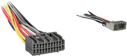 Metra Reverse Wiring Harness 71-6502-1 for Select 2002-up Chrysler Vehicles & 70-6502 Radio Wiring Harness for Chrysler 02-Up Power 4 Speaker in Kuwait