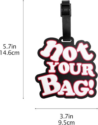 4 Pcs Set Pirates Sailers Silicone Travel Luggage Baggage Identification Labels ID Tag for Bag Suitcase Plane Cruise Ships with Belt Strap in Kuwait