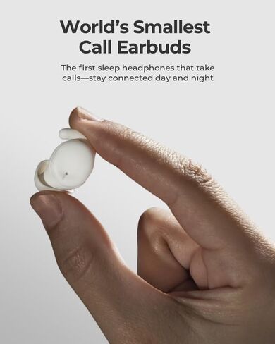 Lytmi CozySnug C1 Sleep Earbuds, Bluetooth 5.3 Noise-Blocking Sleep Headphones, App Control, Comfortable Fit, 3 Sizes of Ear Tips, 21H Playtime, Compact Design for Side Sleepers in Kuwait