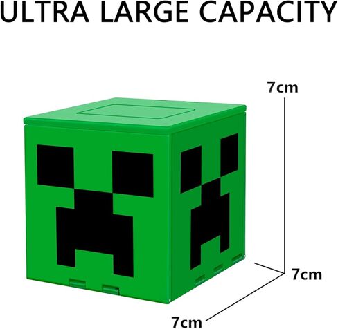 صندوق تخزين بطاقة Doepebaebae لبطاقة لعبة التبديل ، حامل بطاقة ألعاب الفيديو مع 41 فتحات بطاقة لعبة ، هدية ممتعة للأطفال (MG Red 41) in Kuwait