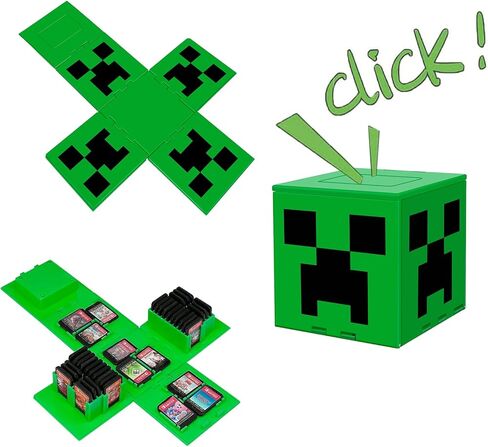 صندوق تخزين بطاقة Doepebaebae لبطاقة لعبة التبديل ، حامل بطاقة ألعاب الفيديو مع 41 فتحات بطاقة لعبة ، هدية ممتعة للأطفال (MG Red 41) in Kuwait