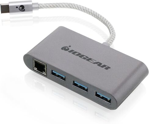 IOGEAR USB-C to USB 3.0 Hub - 1 USB-C In - 4 USB 3.0 Out - USB 3.0 Data Rate Of Up To 5Gbps - Backwards Compatible With USB 2.0 and USB 1.1 - MacBook - Tablet - Smartphone - GUH3C14 in Saudi Arabia