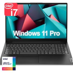 Lenovo V15 G3 Business Laptop, 15.6" FHD Screen, 12th Gen Intel 10 Cores i7-1255U up to 4.7GHz, 40GB RAM, 1TB PCIe SSD, HD Camera with Privacy Shutter, Wi-Fi, HDMI, Windows 11 Pro, Black