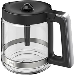 Ninja 70 oz. Glass Carafe with Brew-Through Lid for Ninja Programmable ZL 14-Cup Coffee Maker, DCM200, DCM201, BPA Free, Dishwasher Safe, 785KKU200