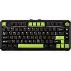 M75 Wired Hall Effect Gaming Keyboard with 8K Polling Rate, 0.128ms Latency, 75% Rapid Fast Keyboard with DKS/MT/TGL/SOCD, Hot-Swappable Magnetic Switch, Knob, RGB Backlits, NKRO
