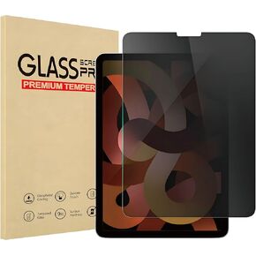 Privacy Screen Protector for 10.2 iPad 9th 8th 7th 2021 2020 2019, Anti-Spy Anti-Scratch 9H Tempered Glass Film