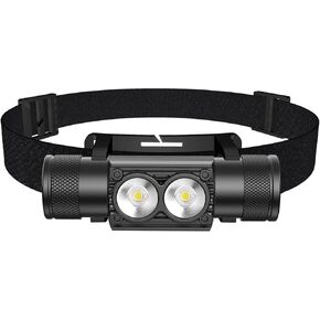 Headlamp Rechargeable,High Lumen Super Bright 180°Beam LED Head Lamp,Head Lights for Forehead,IPX6 Headlamps for Adults，8 Modes， Fishing, Camping, Running, and Walking Dogs