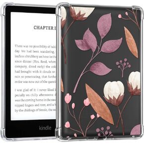 CoBak Clear Case for 6" E-Reader 2024 and 2022 (11th Generation) - Ultra-Slim Soft TPU Transparent Cover,Lightweight & Durable Protection