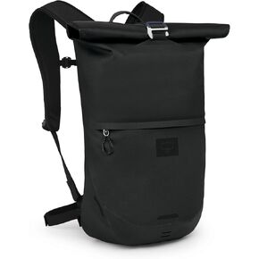 Osprey Metron 25L Waterproof Commuter Bike Backpack, Raven Black