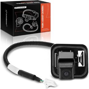 A-Premium Park Assist Camera Rear View Backup Reverse Camera Compatible with Select Nissan Models - 2012-2019 Versa - Replace# 284429KA0A