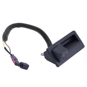 5N0827566AA Backup Rear Camera Replacement for Audi A4 A5 S5 A6 A7 Allroad Q3 Q5 S4 RS5 S6 S7 RS7 SQ5, OE Trunk Handle Camera Replaces 5N0-827-566-AA 5N0827566C 5N0-827-566-C 8K0980551 by GreenYi