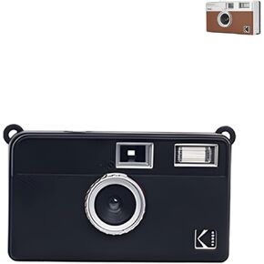 Case for Kodak EKTAR H35 Half Frame Film Camera,WUNIAK Soft Silicone Protective Portable Scratch Shock Resistant,Black.
