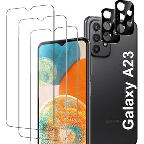 LYWHL 3 Pack for Samsung Galaxy A36/A56 5G Screen Protector, Tempered Glass HD Clear 9H Hardness Protective Film for Galaxy A36/A56 5G, Anti Scratch Bubble Free Easy Install Case Friendly