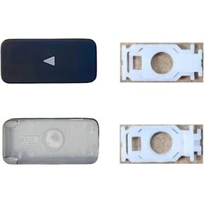 Replacement Black Left Arrow Keycap Keys Scissor Clip Hinge Fit for MacBook Pro/Air Model A2141 A2251 A2289 A2179 A2337 A2338 A2442 A2485 A2681 A2779 A2780 A2991 A2992 A2918 2020-2024 Year Keyboard