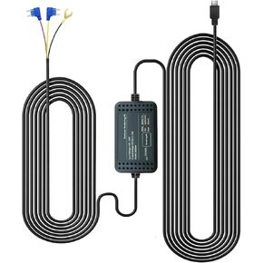 Dash Cam Hardwire Kit for Parking Monitor and Time-laspe Mode Kit with Type C Port Fits for Dash Cam Model B-T25, B-T36