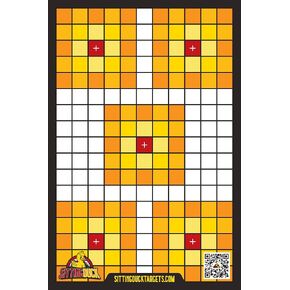 Sight-in Target | 12x18 Inch Premium Paper Shooting Targets | Sitting Duck Targets