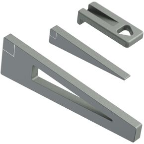 Scope Leveing Wedge, Scope Leveler, Metallic grey