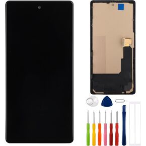 TFT Digital Display Compatible with Google Pixel 6A GX7AS GB62Z G1AZG GB17L 6.1" LCD Display Touch Screen Assembly with Tools Fingerprint not Supported