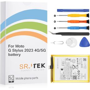 [PG50 2025 New Upgraded] Original Battery Replacement for Motorola Moto G Stylus 5G 2023 /G Stylus 4G 2023 PG50 XT2315 XT2317 4850mAh Standard Capacity Battery Include Complete Repair Tools kit
