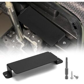 Steel Neutral Cover Plate, Anti-Theft Cover Plate Device for Dodge Challenger SRT Hellcat Redeye,SRT Hellcat, Scatpack 392, Daytona, Hemi 2015-2023 with Tamper-Proof Screws & T-20 Tool