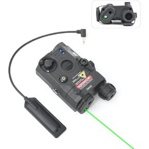 Airsoft PEQ-15 Aiming Laser, Tactical PEQ 15 Box with Only Red or Green Laser or NO Function Version, Fit for 20mm Picatinny Rail AEG GBB CQB