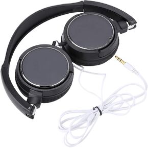 Joyzan Over Ear Wired Headphones, Foldable Compact Earphones Lightweight Stereo HiFi Music Headsets Support TF Card Phones Laptops Recording Podcast Guitar PC TV Smartphone Tablet Computer Mp3 Mp4