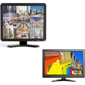 Eyoyo 17 inch Security Monitor and 10 inch Small HDMI Monitor