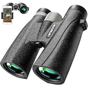 IPX7 Waterproof Powerful 10x42 Binoculars for Adults high Powered Hunting Birding Travel Theater Astronomy Bird Watching Stargazing Star Gazing Opera geo Safari Marine Birdwatching