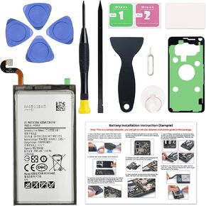 New Upgraded Battery for Galaxy S8 Plus, EB-BG955ABE Battery Compatible with Galaxy S8+ Plus SM-G955 Series with Instruction & Tools