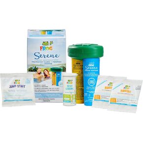 FROG Serene Floating Sanitizing System + 2 Bromine Cartridges for Hot Tubs in Kuwait