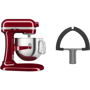 KitchenAid® 7 Quart Bowl-Lift Stand Mixer, Contour Silver & KDF7B Double Flex Edge Beater for Select Bowl-Lift Stand Mixers, Silver