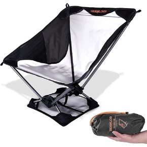 TREKOLOGY YIZI Lite Ultralight Camping Chair & Sand Mat Bundle – Compact, Portable Chair with Sand Mat for Outdoor Adventures
