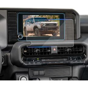 Tempered Glass Screen Protector for Toyota Land Cruiser 2024 2025,Infotainment Navigation Screen Film Compatible With Land Cruiser 250 Accessories - 12.3 inch