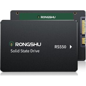256GB SATA SSD 2.5'' Internal Solid State Drive, SATA III 6 Gb/s Read Speed Up to 550 MB/s 3D NAND Internal SSD, Upgrade Laptop PC/Desktops (RS550)