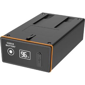 Rechargeable Power Mag Battery Pack for Moultrie Edge/Edge Pro/Edge 2/Edge 2 Pro Cellular Trail Cameras with Digital Display, Supports PD Fast Charging