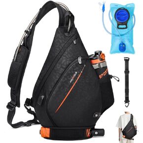 19L Hydration Backpack Hiking(Including 2L Water Bladder) Large Sling Backpack, Hydration Pack Backpack,Crossbody Backpack